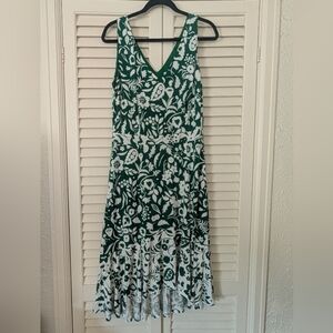 Boden Eliza Floral Jersey Midi Dress